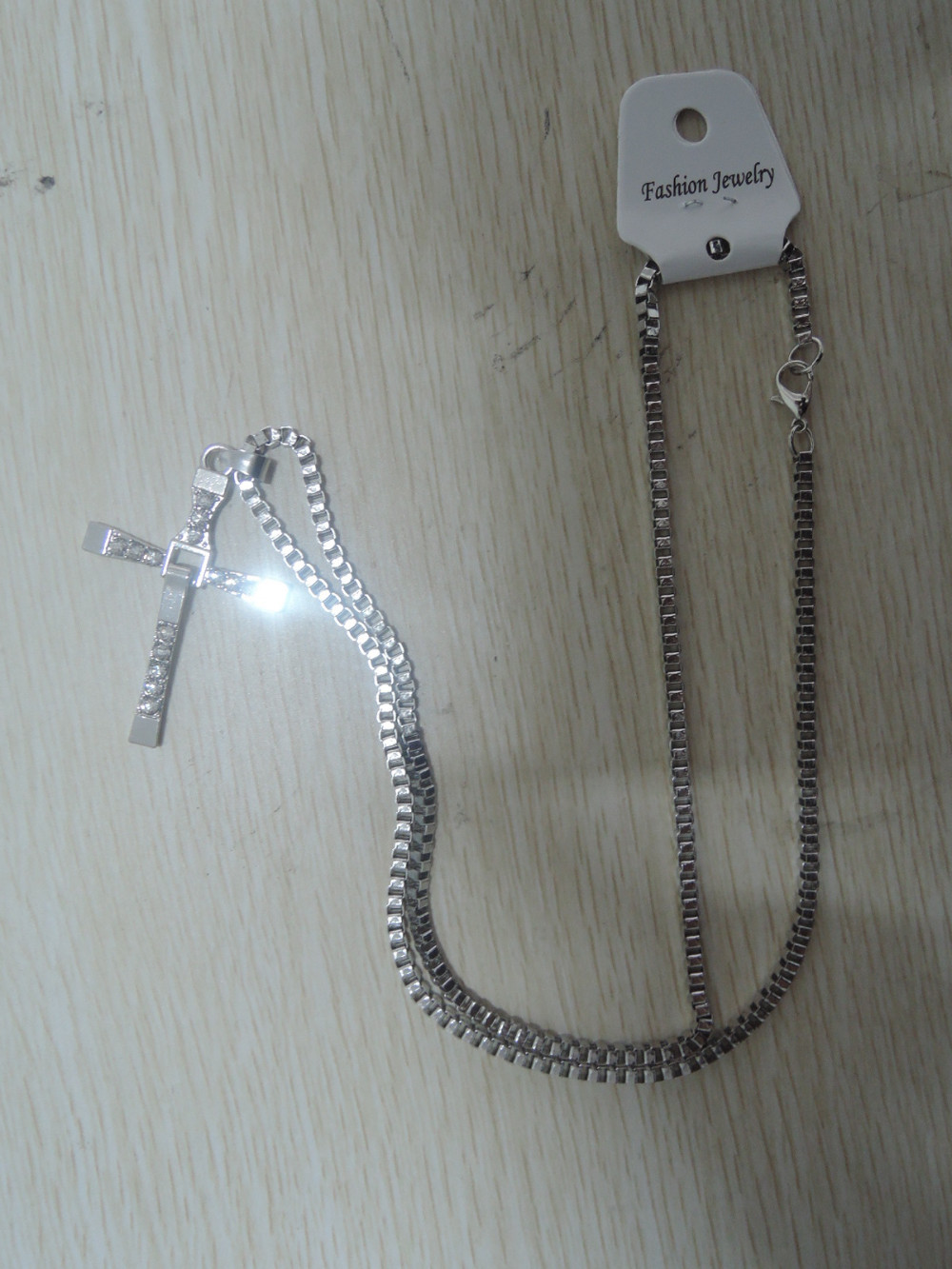HOT THE FAST and The FURIOUS VIN DIESEL CROSS PENDANT Chain Necklace