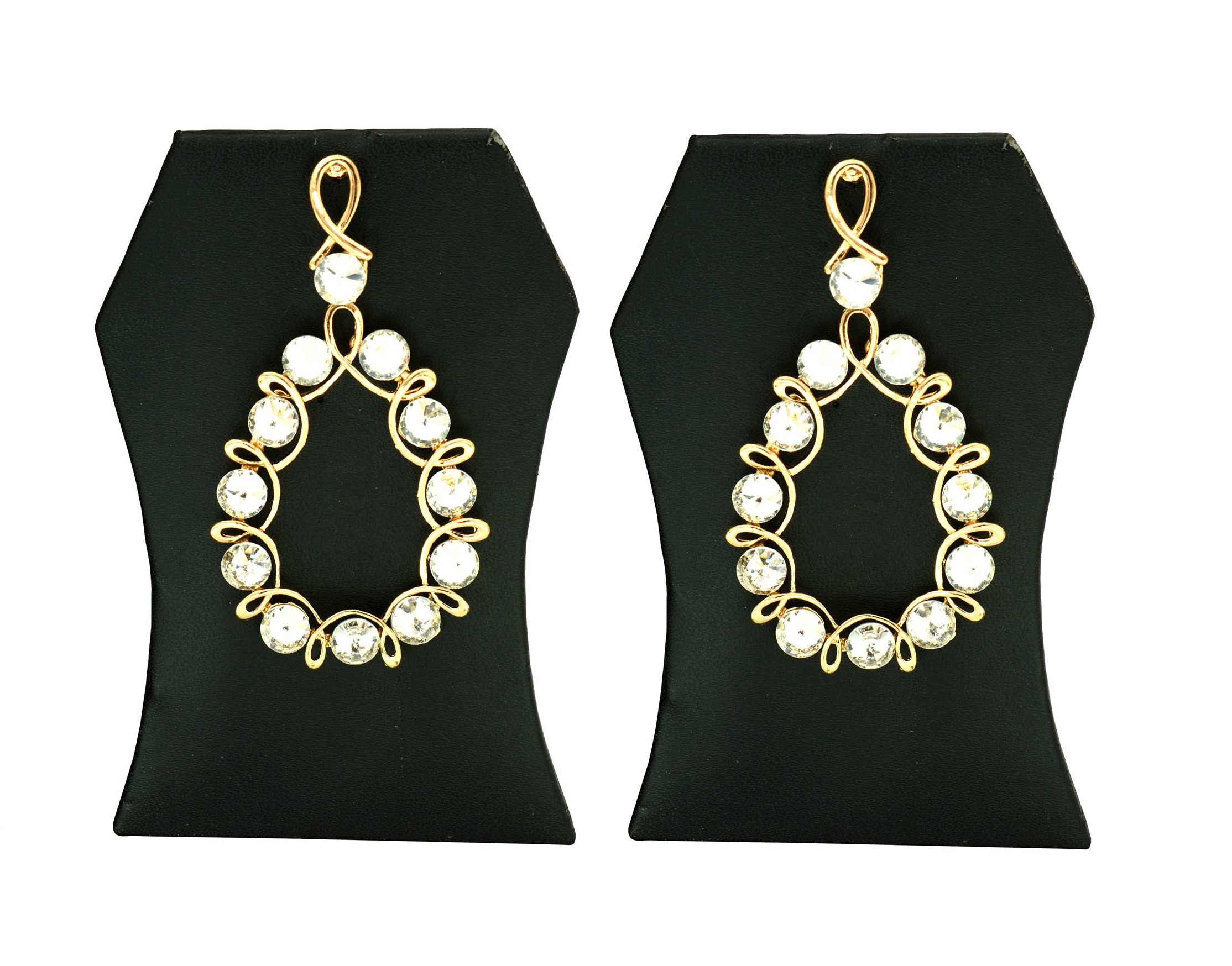 Shopaholic Fashion Designer Crystal Earring  Wedding ,Party Earring For Women, Girls