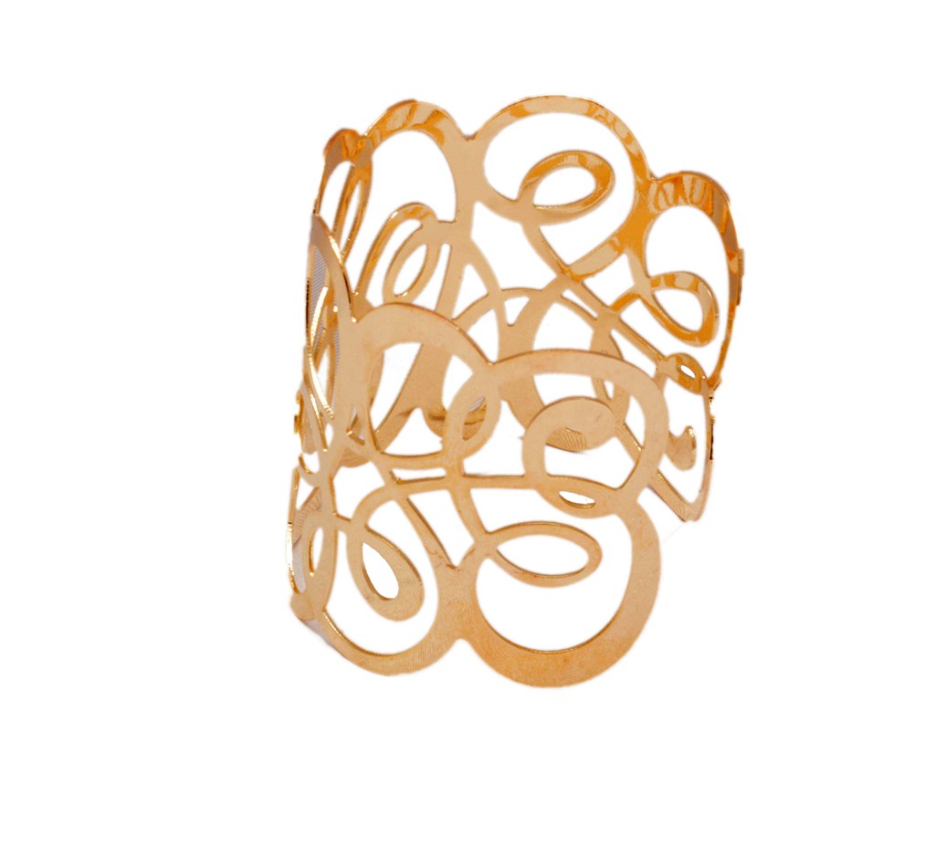 Shopaholic Fashion Hand Cuff / Bracelet Wedding ,Partywear For Women , Girls