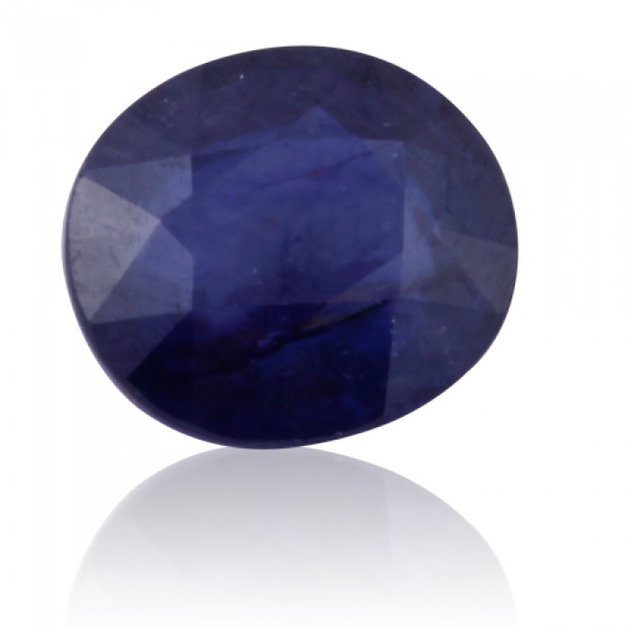 4.55 Cts Certified 100% Natural Blue Sapphire Oval Shape Loose Gemstone (Size : 10.99X9.07X4.76 MM)