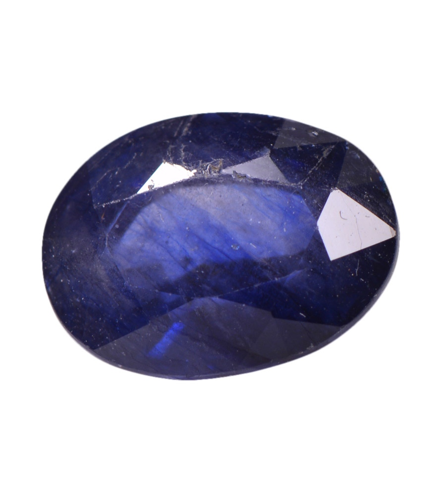 3.88 Cts Certified 100% Natural Blue Sapphire Oval Shape Loose Gemstone (Size : 11.02X9.00X4.31 MM)
