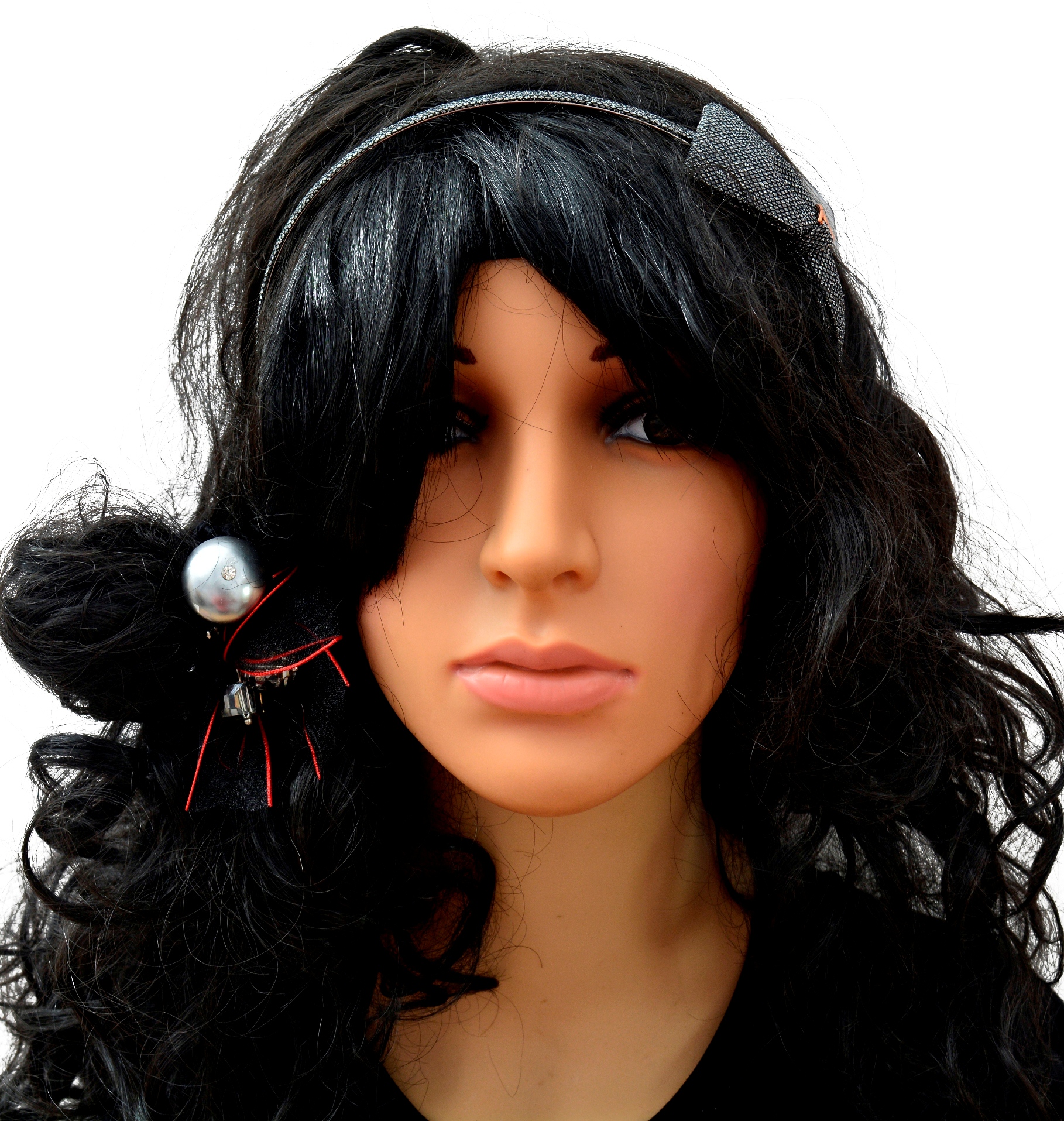 Shopaholic Fashion Partywear Black Hair Combo