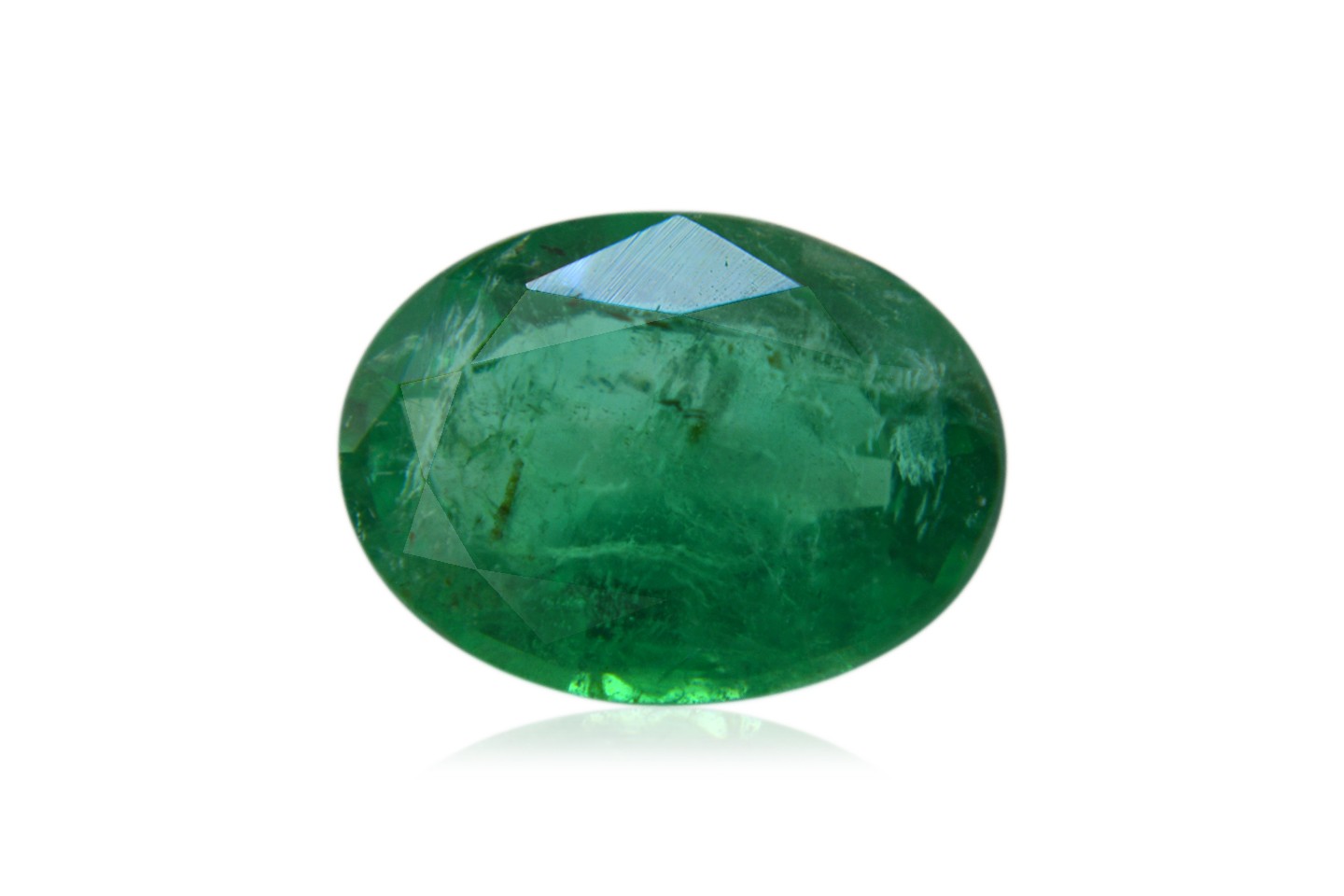 4.61 Cts Certified 100% Natural Emerald Oval Shape Loose Gemstone
