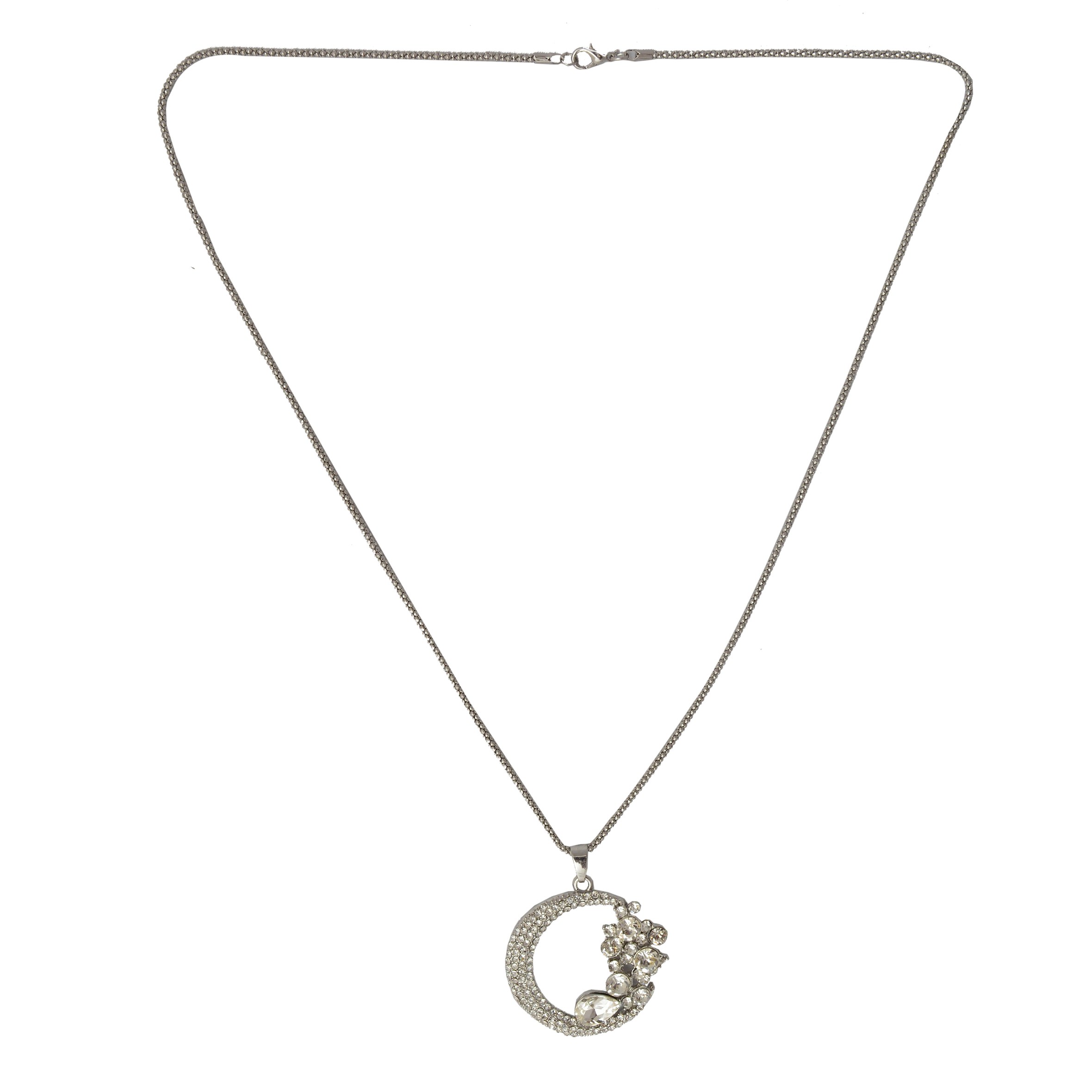 Shopaholic Fashion Long Neckline Round Pendant Wedding ,Partywear For Women , Girls