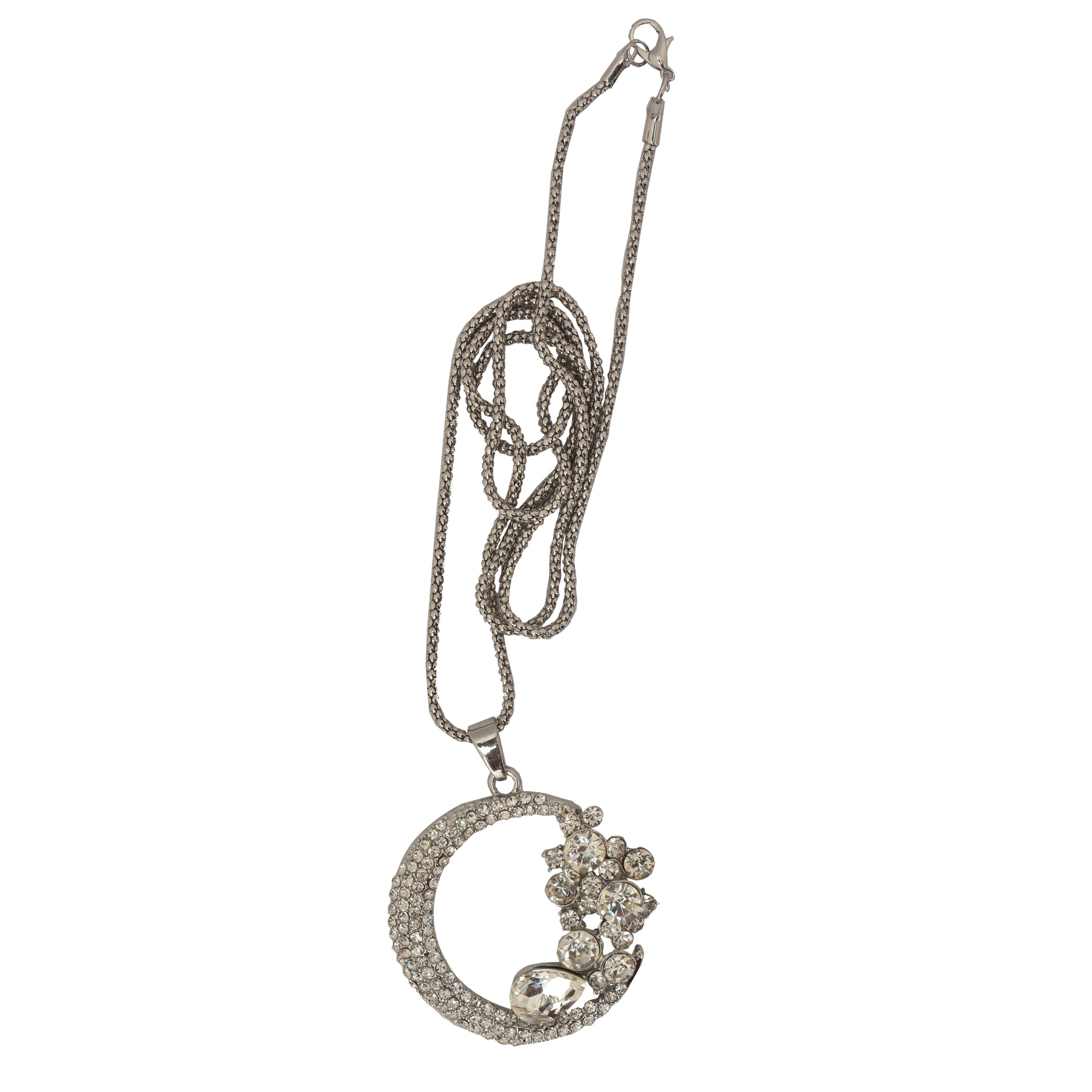 Shopaholic Fashion Long Neckline Round Pendant Wedding ,Partywear For Women , Girls