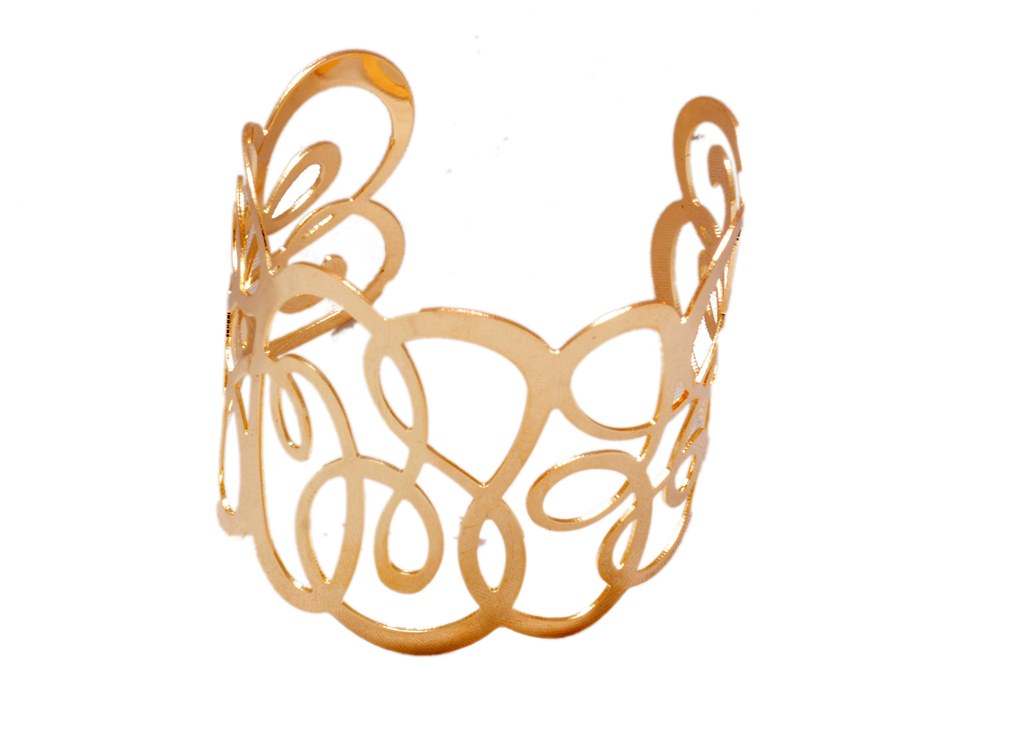 Shopaholic Fashion Hand Cuff / Bracelet Wedding ,Partywear For Women , Girls
