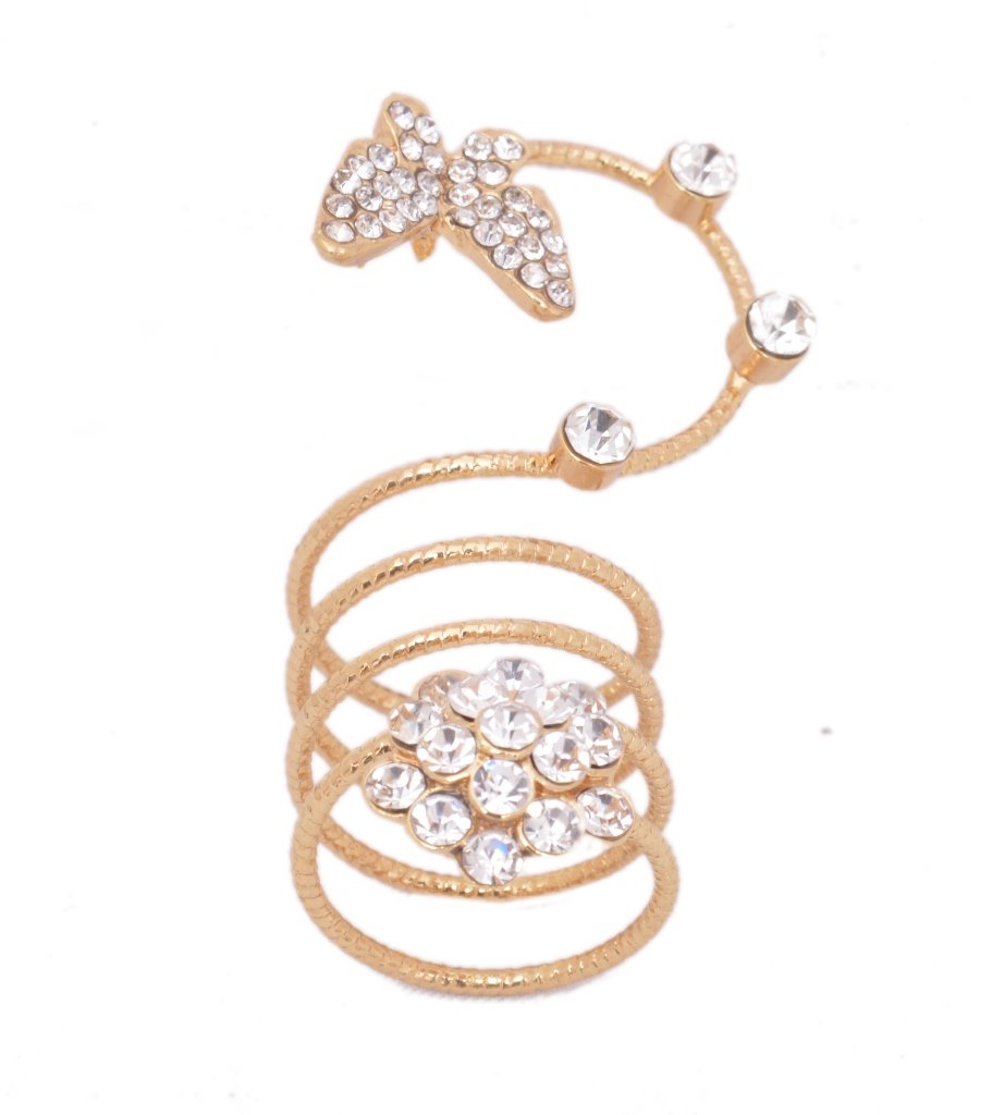 Shopaholic Fashion Spiral Ring Suitable For Wedding ,Party For Women , Girls