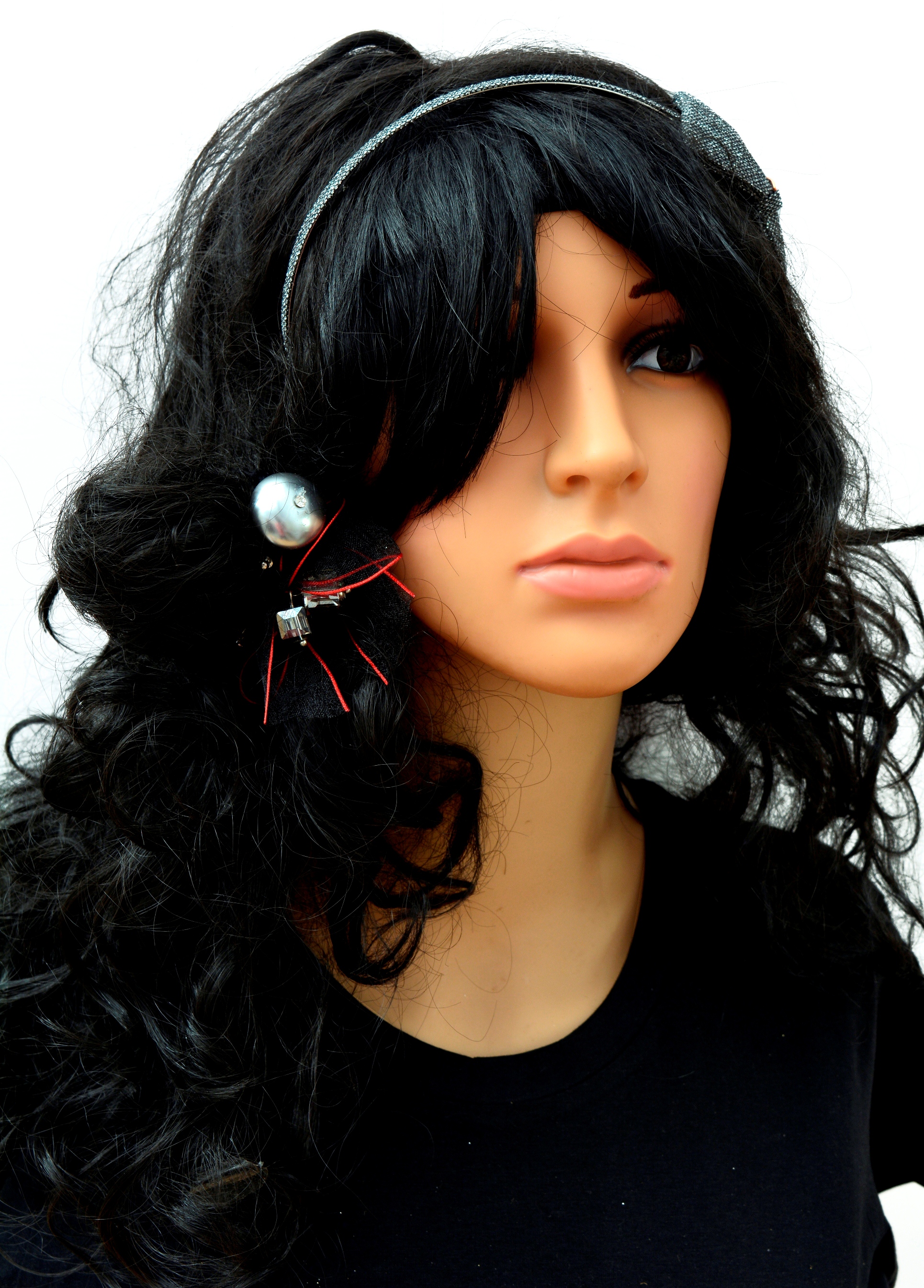 Shopaholic Fashion Partywear Black Hair Combo