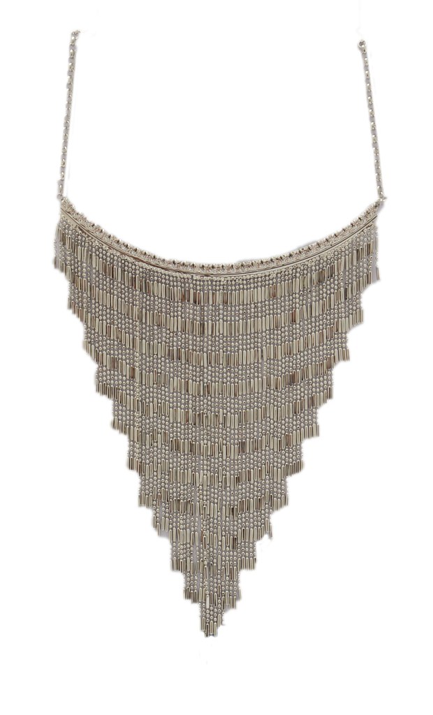 Shopaholic Fashion Cleopapri Necklace Silver Wedding ,Partywear For Women , Girls