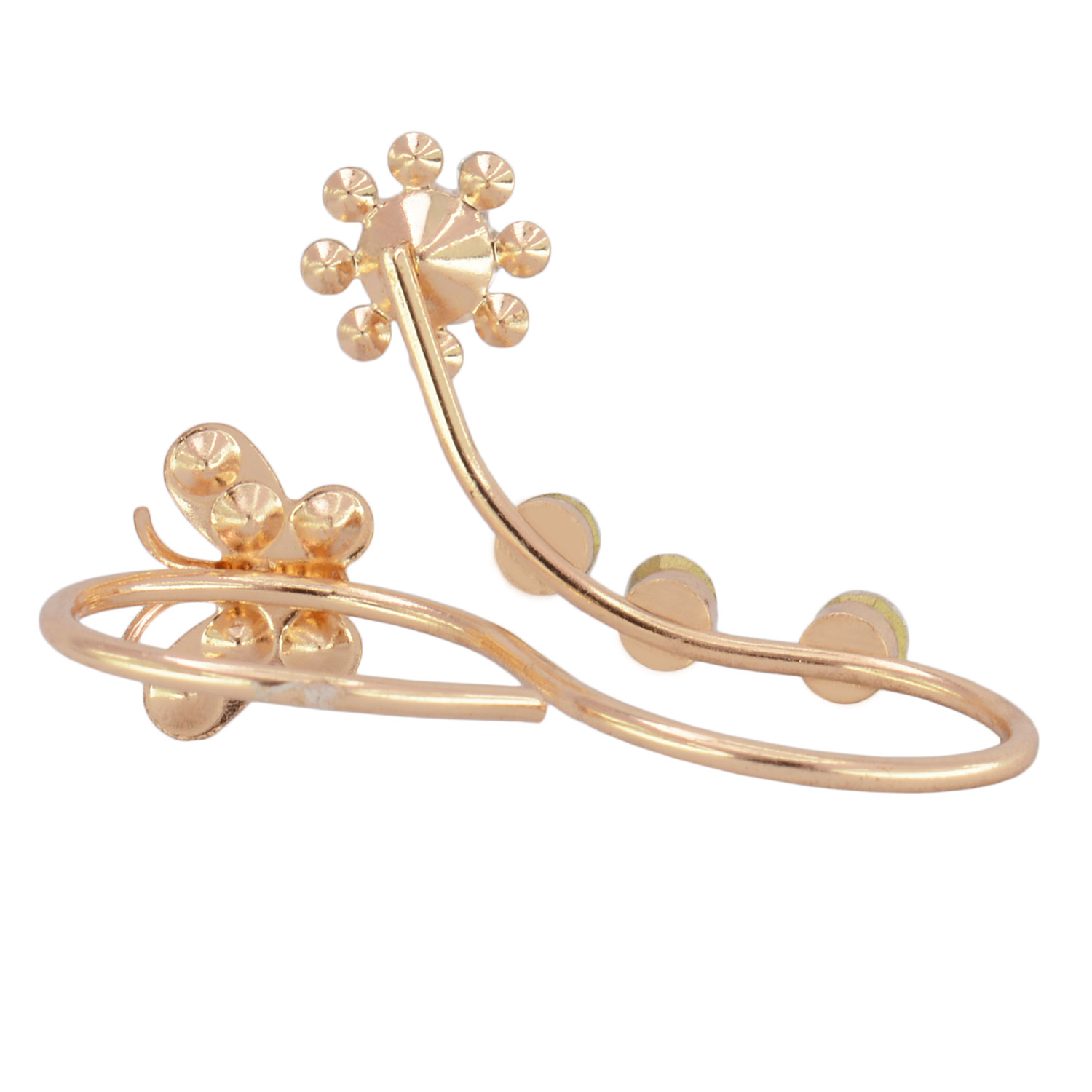 Shopaholic Fashion Double Finger Designer Ring Suitable For Wedding ,Party For Women , Girls