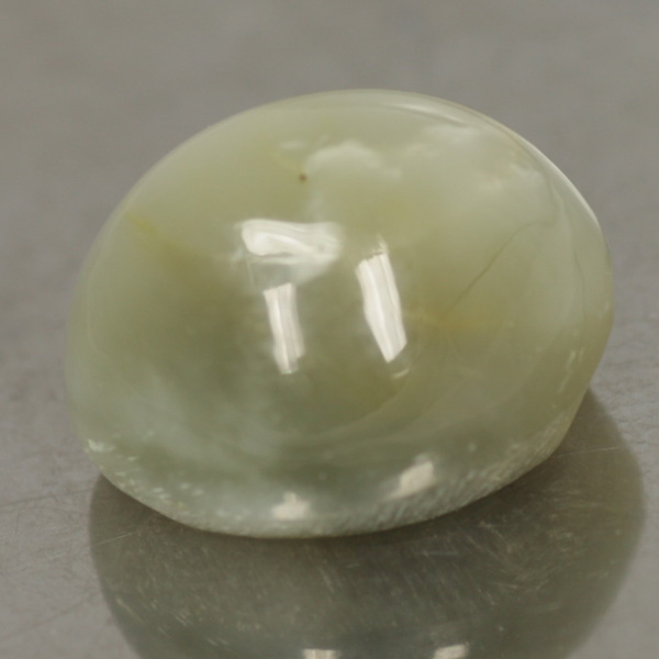 3.58 Cts Certified 100% Natural Chrysobery Cateye Cabochon Shape Loose Gemstone (Size : 8.79X6.60X6.00 MM)