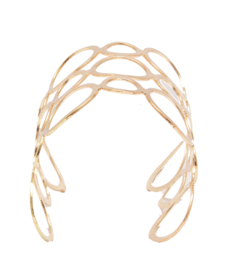 Shopaholic Fashion Hand Cuff / Bracelet Wedding ,Partywear For Women , Girls