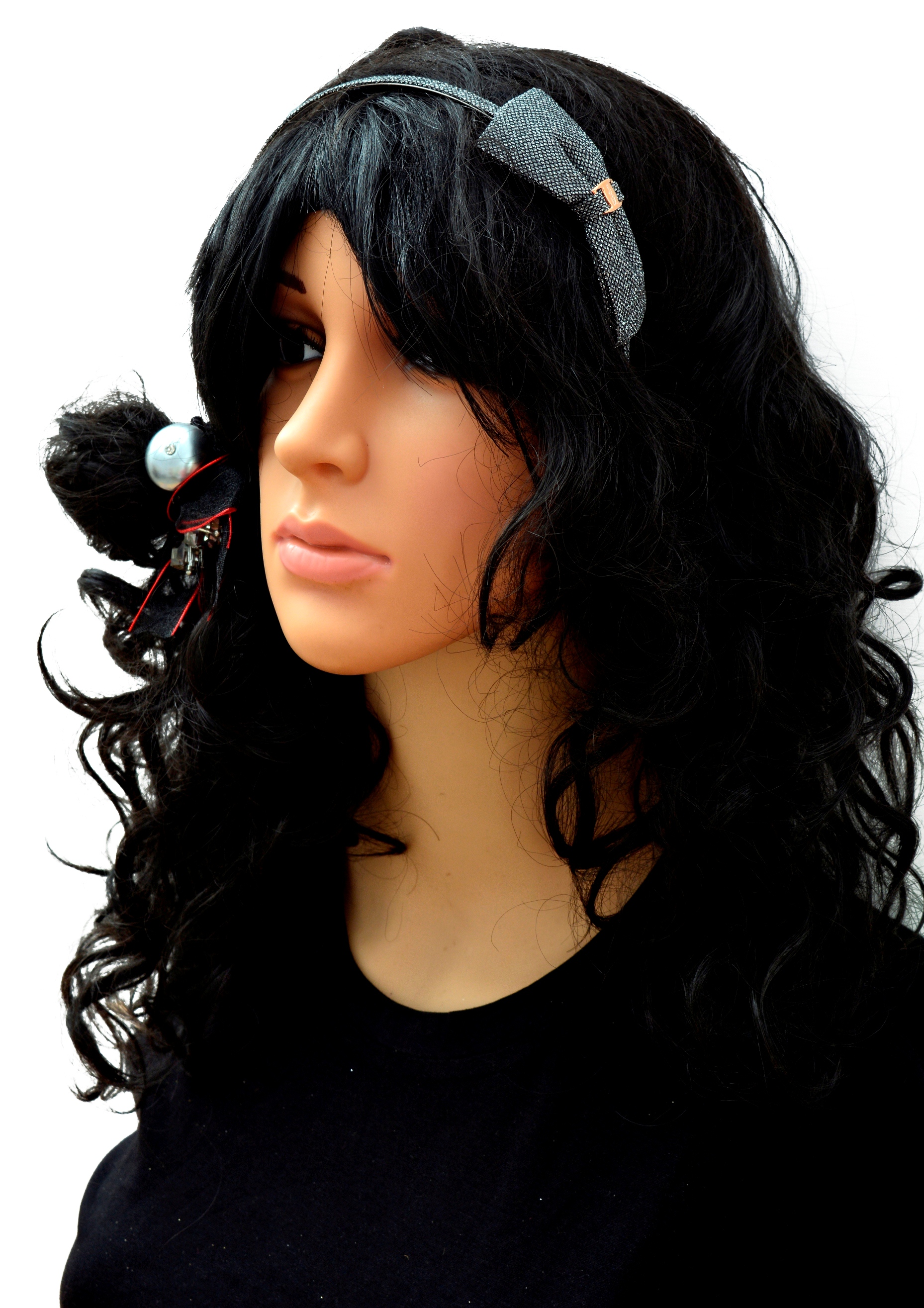 Shopaholic Fashion Partywear Black Hair Combo