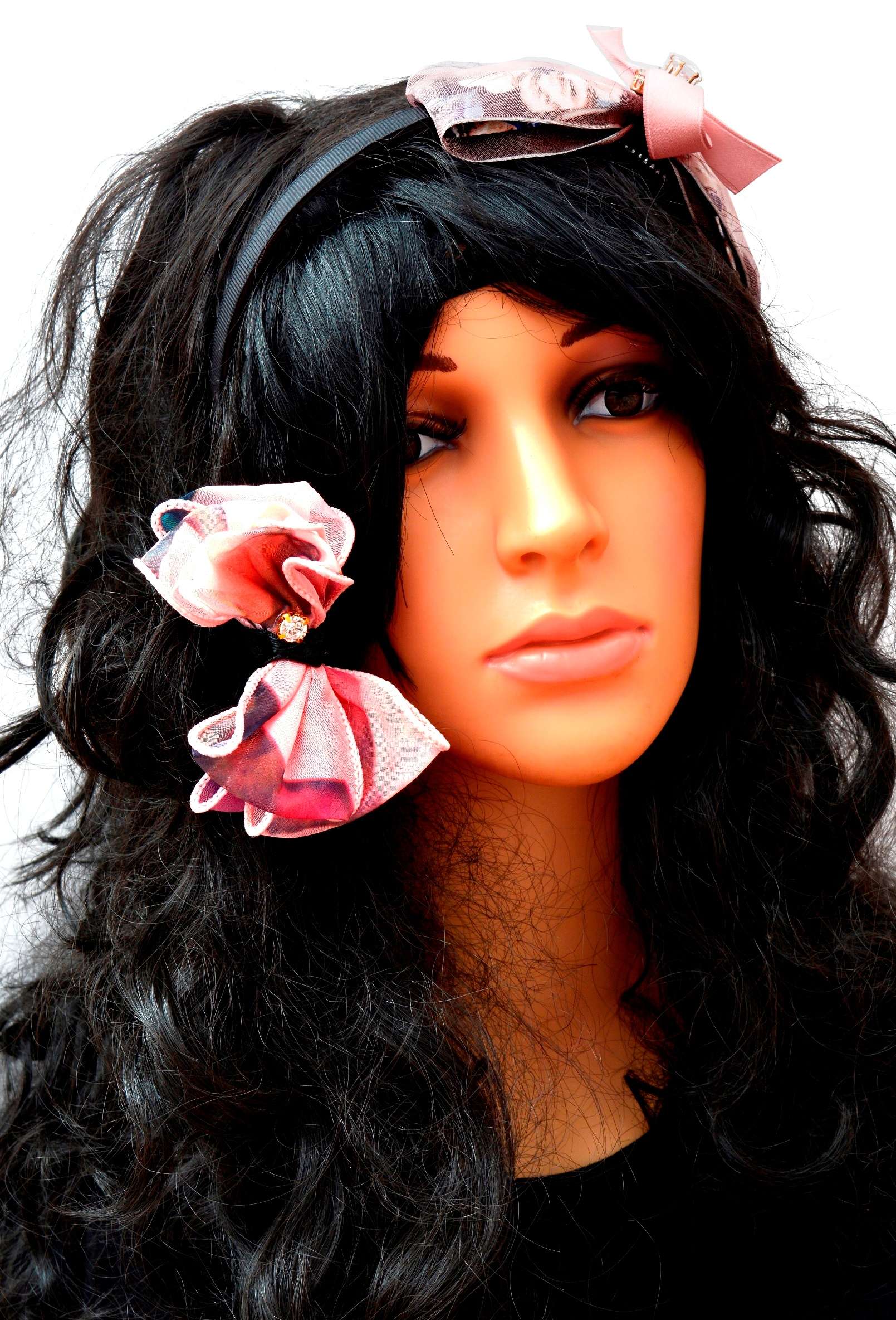 Shopaholic Fashion Partywear Bow Hair Band And Rubber Band Combo