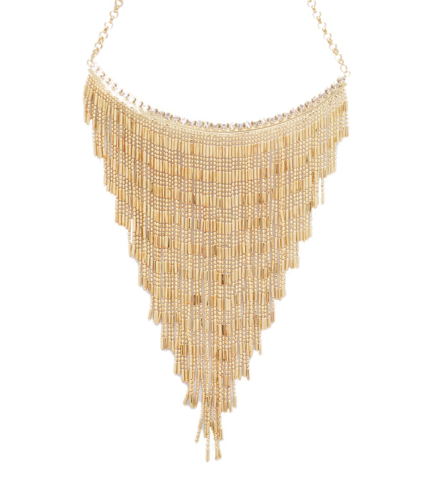 Shopaholic Fashion Clelopatra Long Chain Neck Piece / Necklace / Jewellery Wedding ,Partywear For Women , Girls