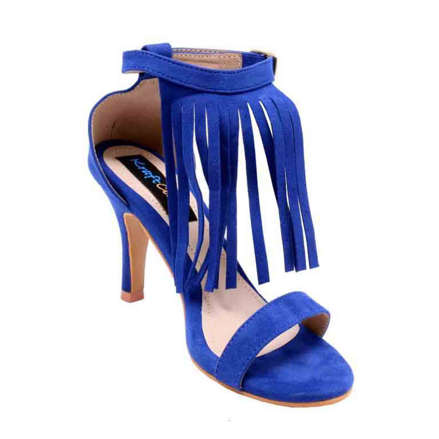 KraftCellar The Alice Way,Blue stilletoes (size-39)