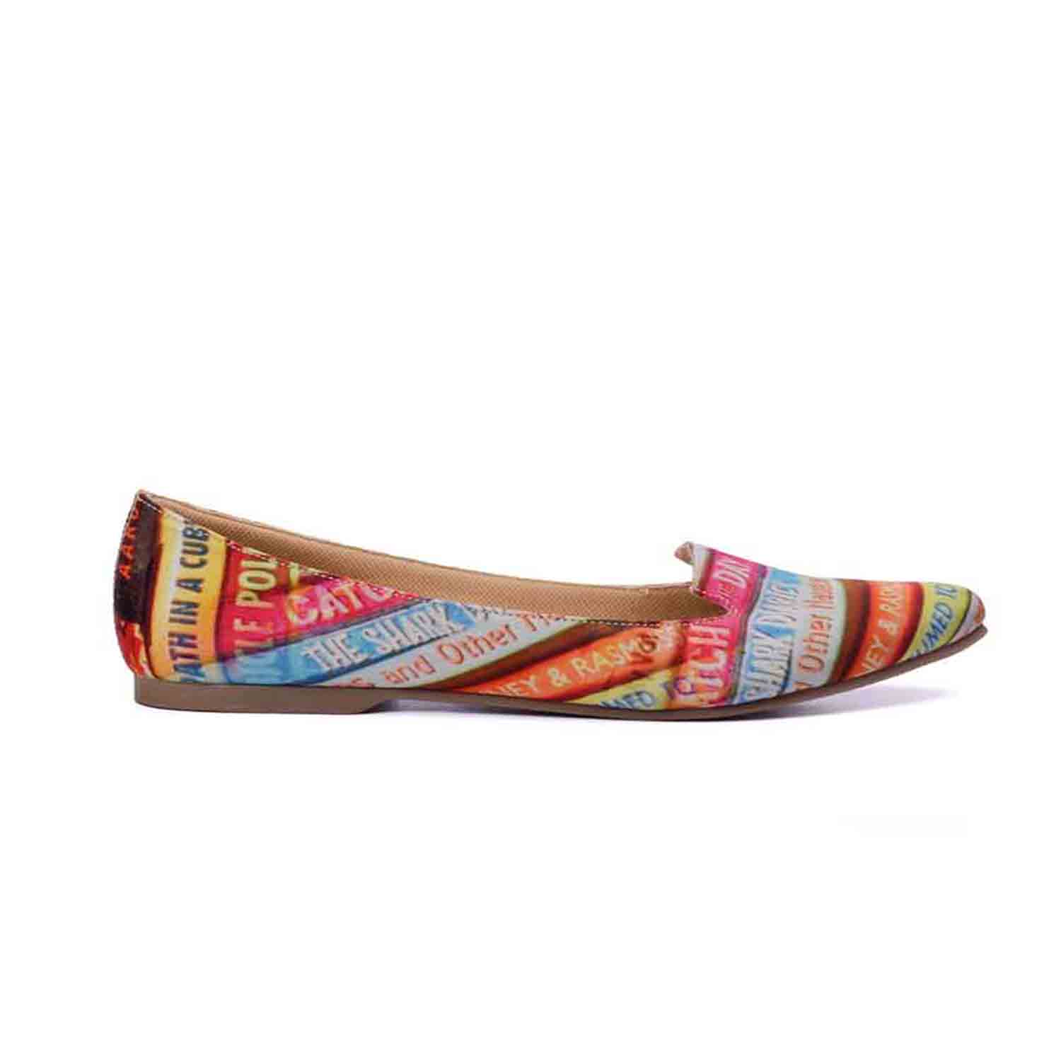 KraftCellar Rainbow Delight,multicolor mocassin (size-38)