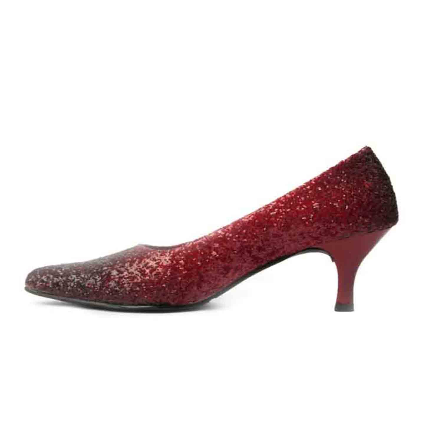 KraftCellar Champagne Stirs,red pointed court heels (size-40)