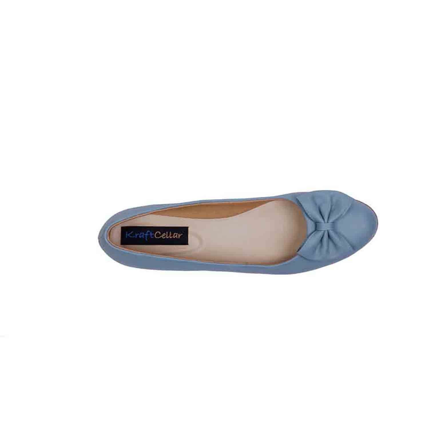 KraftCellar Frozen Berry,BLUE ballerina (size-38)